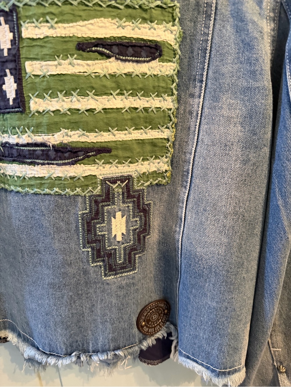 Double D Ranchwear Jean Jacket - Picture 3 of 6